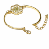 Real yellow Dried Flower Bracelet for Women | Elegant Minimal Luxury Jewelry(ARB-05)