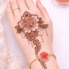 ChatGPT Image Apr 3, 2026, 01_15_49 PM Rose Flower Mehndi Design Stamp | Reusable Henna Stencil Tool | Easy Mehndi Printing for Beginners & Professionals(HBF-01)