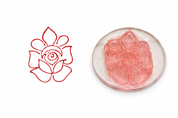 Beautiful Flower Mehndi Design Stamp | Reusable Henna Stencil Tool | Easy Mehndi Printing for Beginners & Professionals(HBF-04)