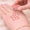 ChatGPT Image Apr 3, 2026, 12_08_35 PM Small Flower Mehndi Design Stamp | Reusable Henna Stencil Tool | Easy Mehndi Printing for Beginners & Professionals (HSF-02)