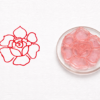 Rose Flower Mehndi Design Stamp | Reusable Henna Stencil Tool | Easy Mehndi Printing for Beginners & Professionals (HSF-03)