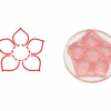 Mandala Flower Mehndi Design Stamp | Reusable Henna Stencil Tool | Easy Mehndi Printing for Beginners & Professionals(HSF-04)