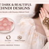 Mandala Flower Mehndi Design Stamp | Reusable Henna Stencil Tool | Easy Mehndi Printing for Beginners & Professionals(HSF-04)