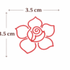 ChatGPT Image Apr 3, 2026, 12_42_52 PM Rose Flower Mehndi Design Stamp | Reusable Henna Stencil Tool | Easy Mehndi Printing for Beginners & Professionals(HSF-05)