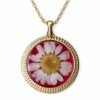 WhatsApp Image 2026-03-31 at 13.51.42 Handmade Resin & real dried Flower Pendant with chain | Minimal Aesthetic Gold Plated Necklace Gift for Girls(ARP-01)